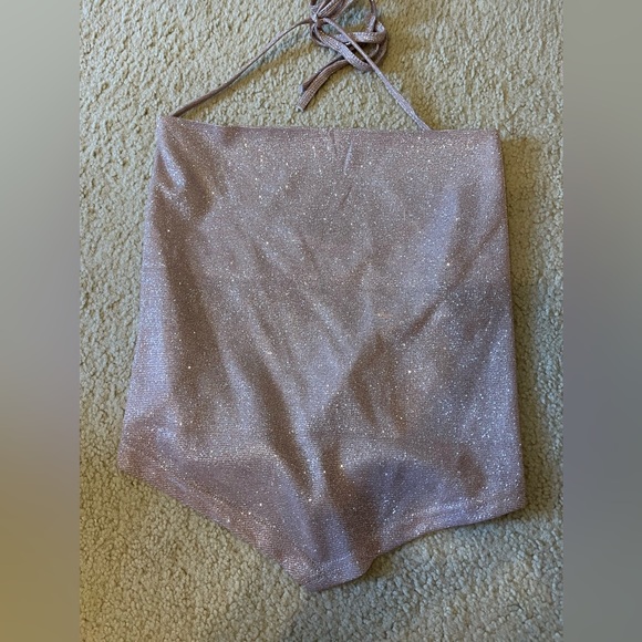 Rue21 Tops - Barely Worn Pink Sparkly Going out Top